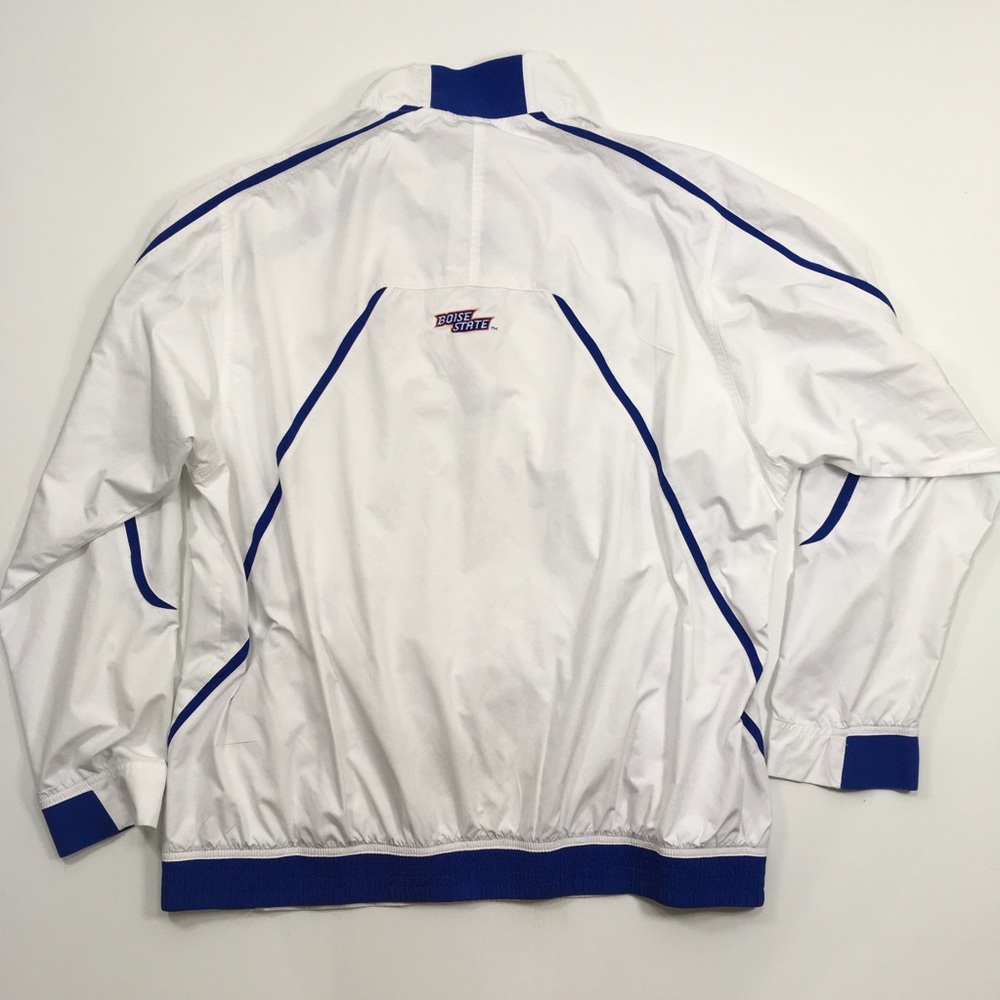 Nike Team | Boise State White Wind Break Pull Over - Picture 4 of 6
